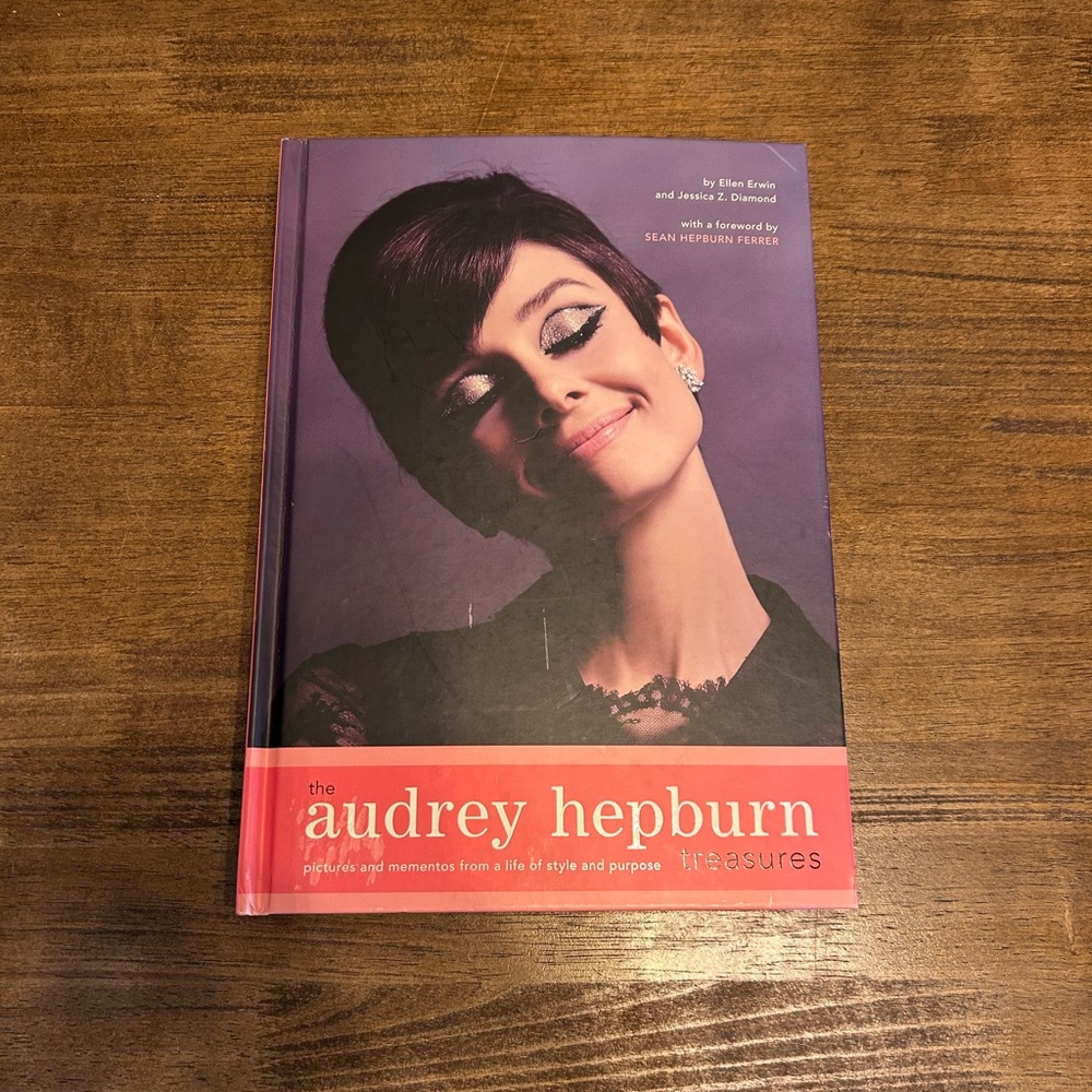 Audrey Hepburn Treasures: Pictures and Momentos Hardcover Coffee Table Book